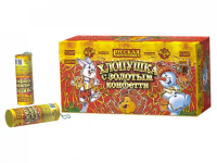 Хлопушка с золотым конфетти Хлопушки купить в Курске | kursk.salutsklad.ru