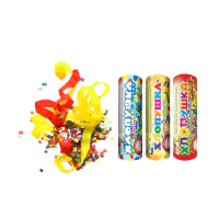 Набор ( 3конф.+3серп.) Набор хлопушек купить в Курске | kursk.salutsklad.ru