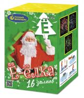 Ё-Ёлка Батарея салютов купить в Курске | kursk.salutsklad.ru