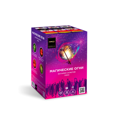 Магические огни Батарея салютов купить в Курске | kursk.salutsklad.ru