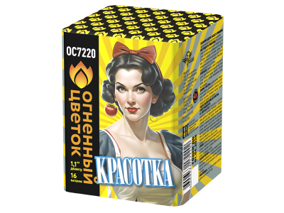 Красотка Батарея салютов купить в Курске | kursk.salutsklad.ru