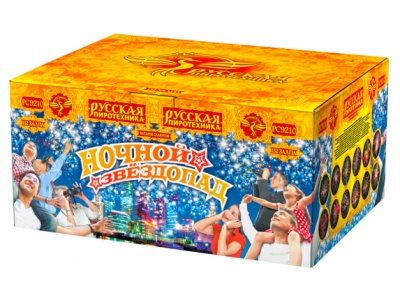 Ночной звездопад Комбинированный Фейерверк купить в Курске | kursk.salutsklad.ru