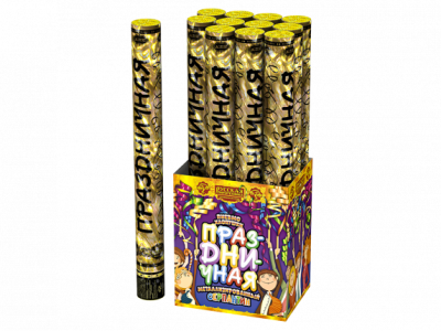 Праздничная 50 Пневматическая хлопушка купить в Курске | kursk.salutsklad.ru