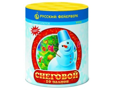 Снеговой Батарея салютов купить в Курске | kursk.salutsklad.ru